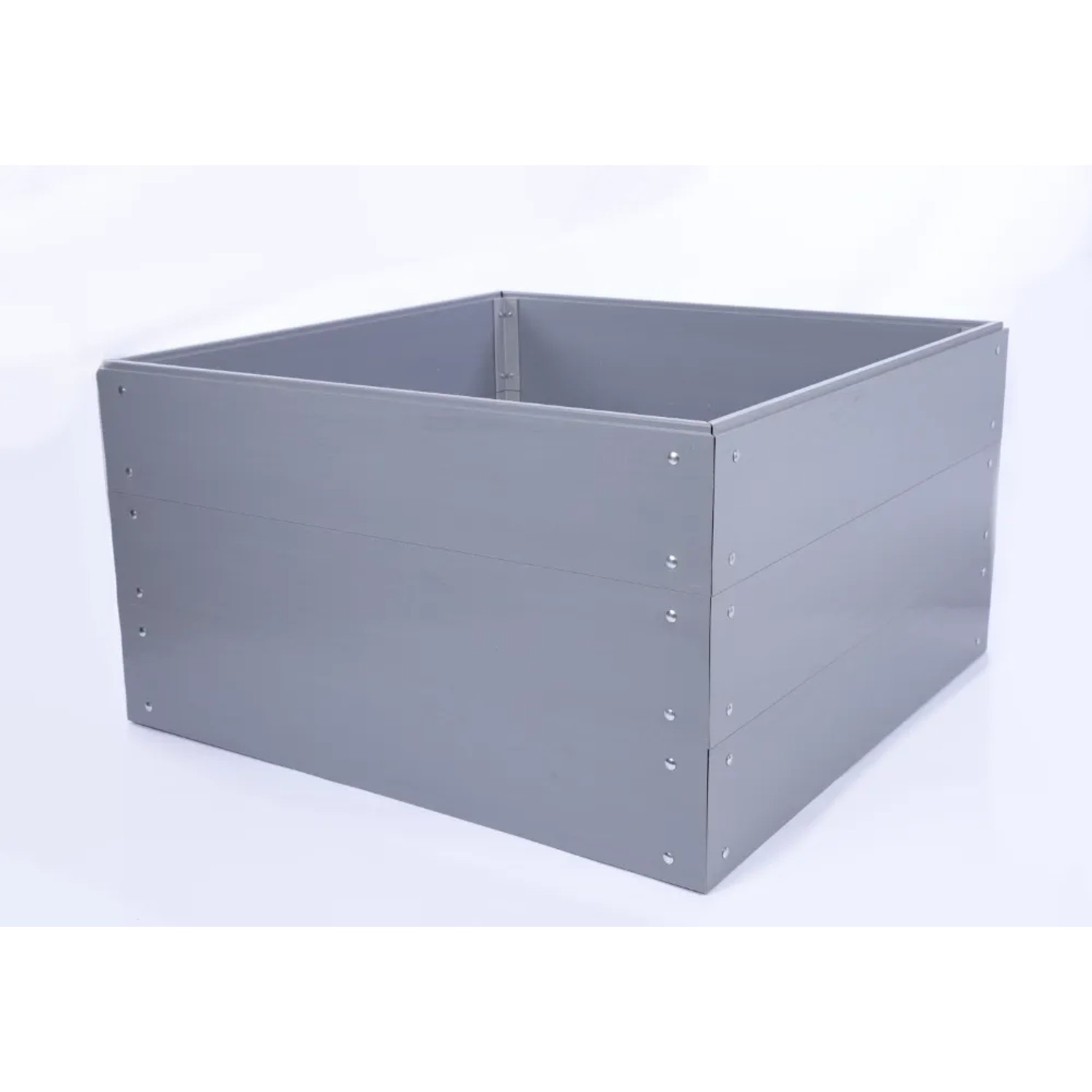 PROREGAL Hochbeete Growline Plast HxBxT 61x80x80cm 3 Ebenen Grau günstig online kaufen