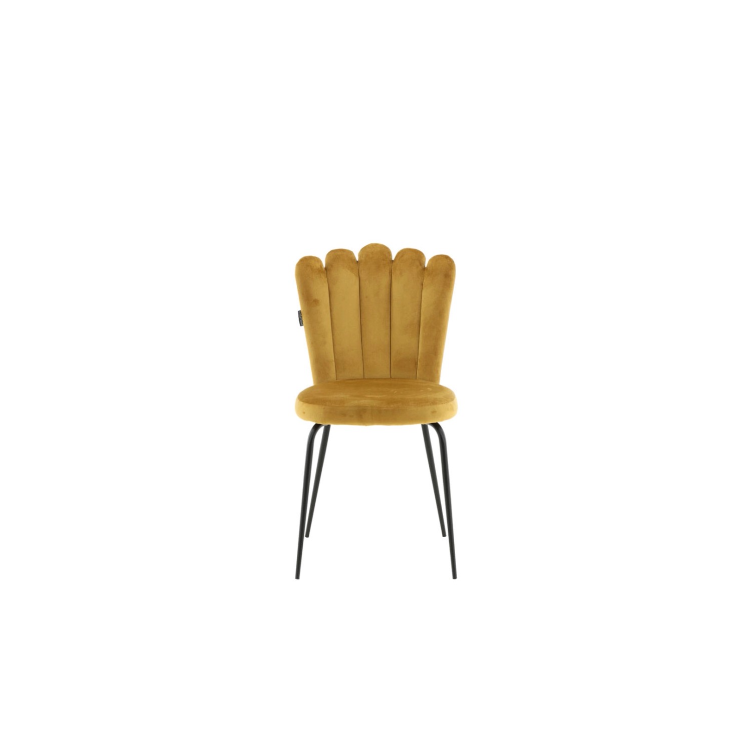 ebuy24 Limhamn Esszimmerstuhl Velour Gelb günstig online kaufen