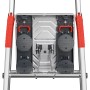 Hailo EasyClix Garden Wechselfüße Größe L im Set für sicheren Stand von Leitern auf weichem Untergrund.