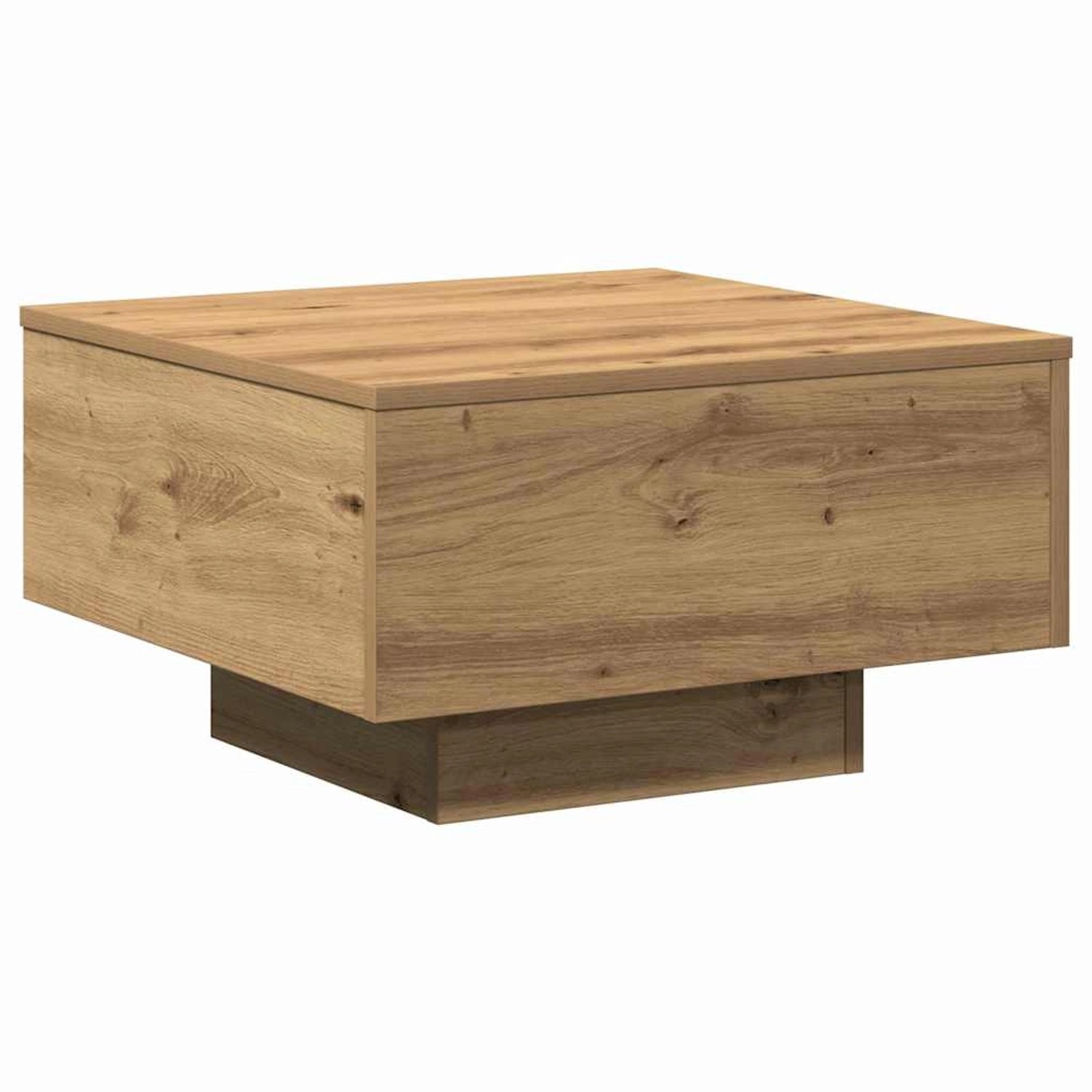 vidaXL Couchtisch Artisan-Eiche 55 x 55 x 31 cm Holzwerkstoff 862992 günstig online kaufen