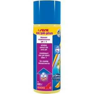Sera KH/pH-Plus 100ml zur Aquarium-Wasserwertkorrektur für stabile Wasserwerte im Aquarium.