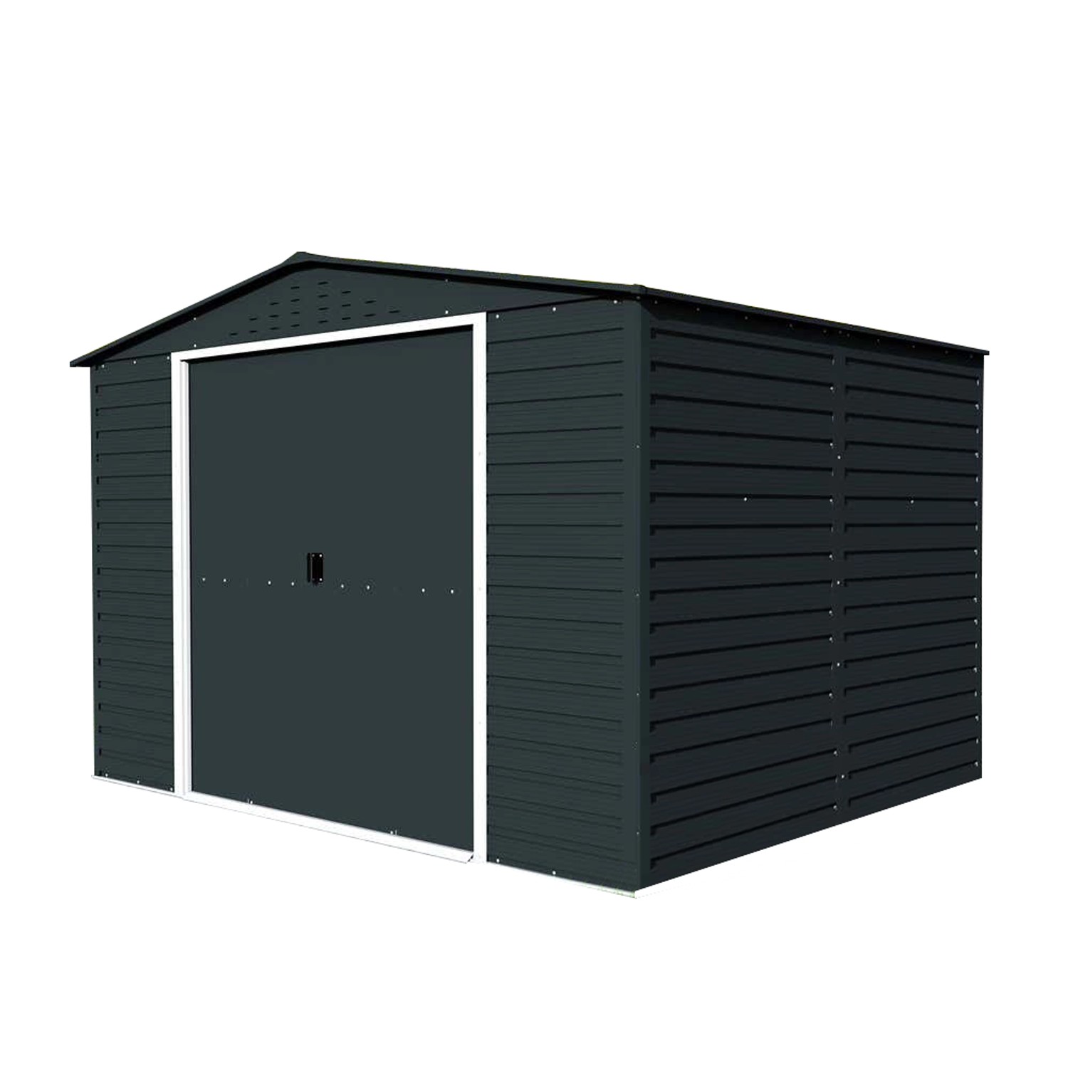 DURAMAX Metall-Gerätehaus Alpine 3x2,4m in Anthrazit günstig online kaufen