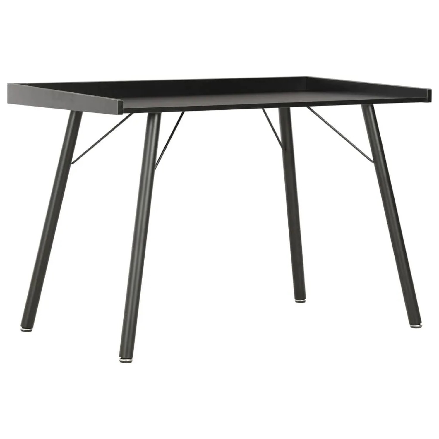 vidaXL Schreibtisch Schwarz 90x50x79 cm 20270