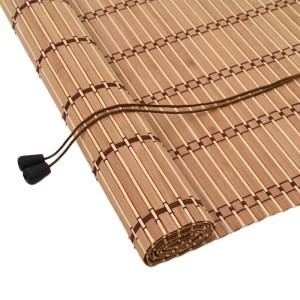 vidaXL Rollo mit Vorhängen Natur 60 x 160 cm Bambus 42006894