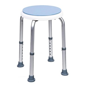 Costway 360° Drehbarer Duschhocker Duschstuhl Höhenverstellbar