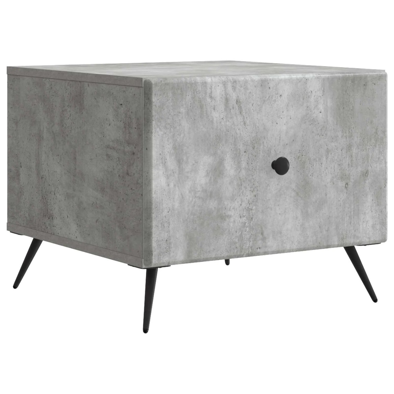 vidaXL Couchtisch Betongrau 49 x 50 x 40 cm Holzwerkstoff 895658