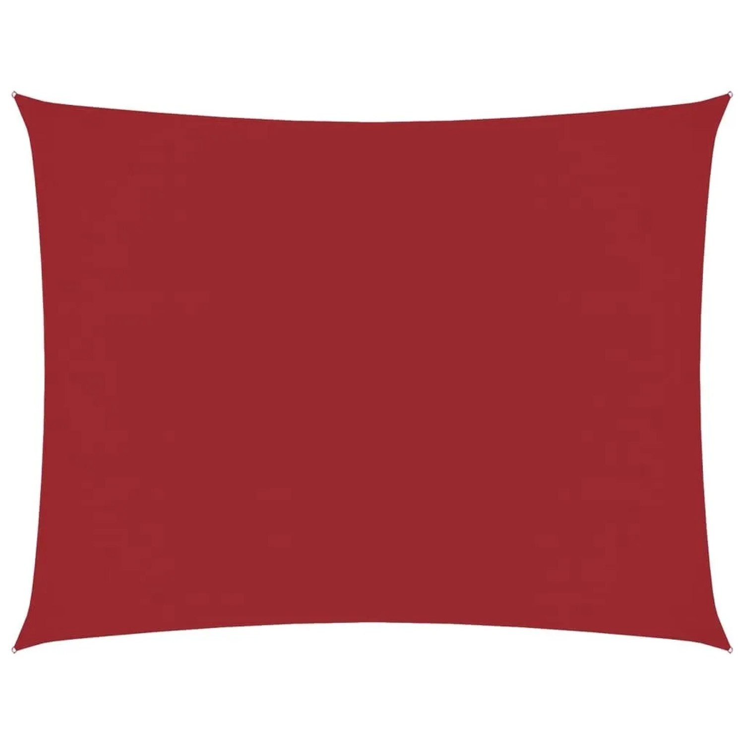 Furnicato Sonnensegel Oxford Gewebe Rechteckig 6x8 M Rot