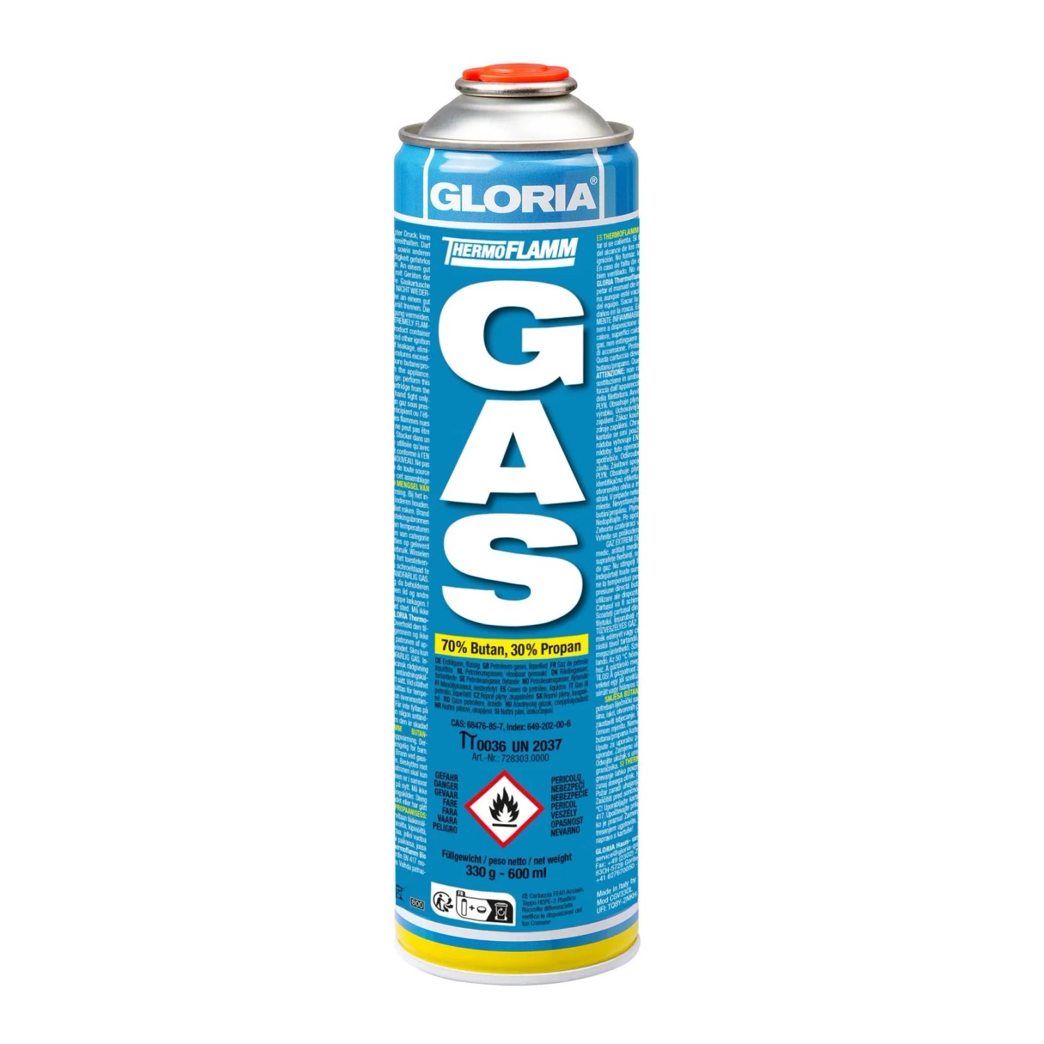 Gloria Gas Gloria Thermoflamm bio Ersatz-Gaskartusche für