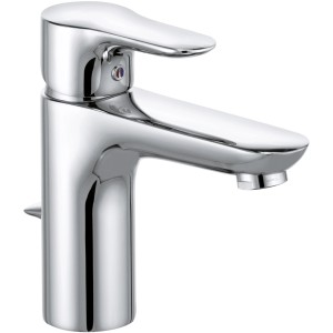 Kludi Objekta Waschtischarmatur XL in Chrom, Einhebelmischer für moderne Bäder.