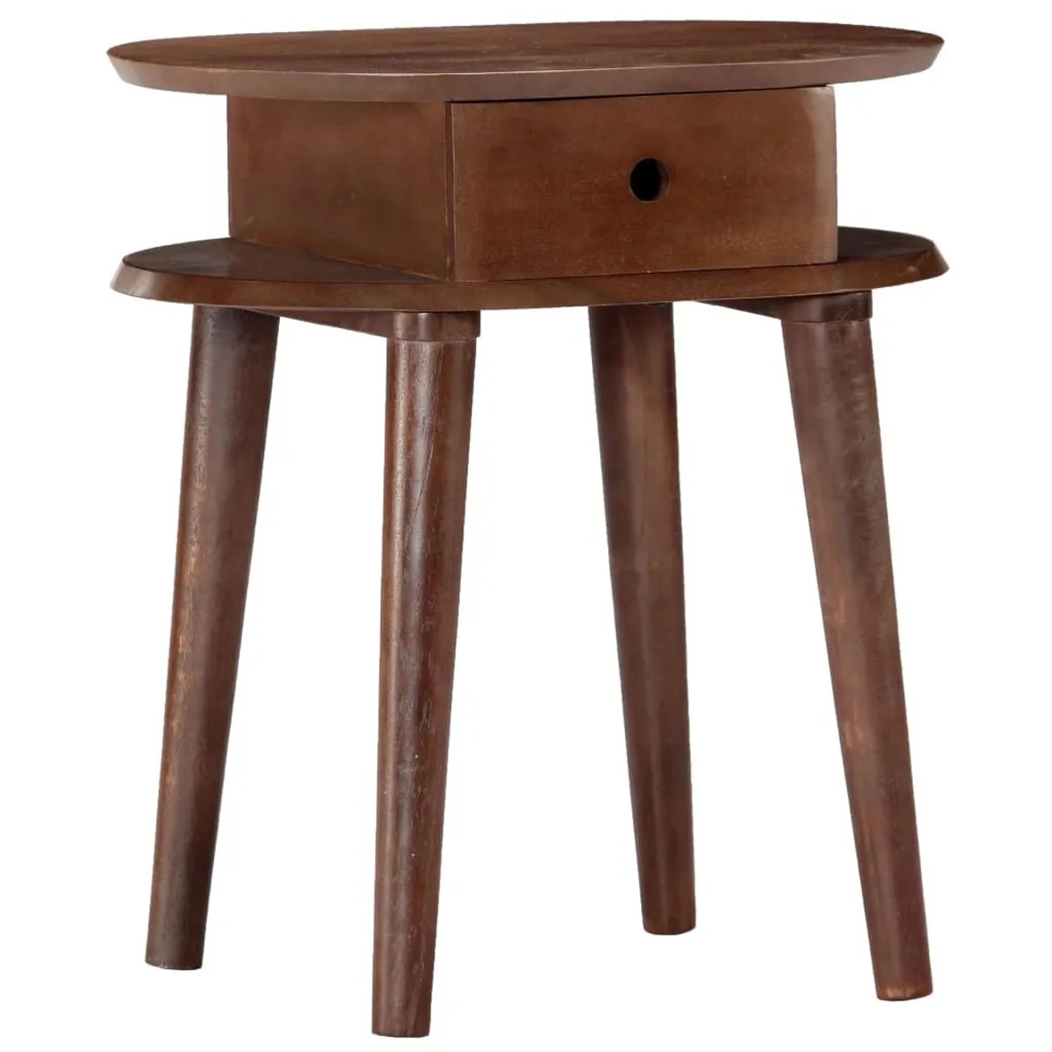 vidaXL Nachttisch 50x35x55 cm Massivholz Akazie 282871
