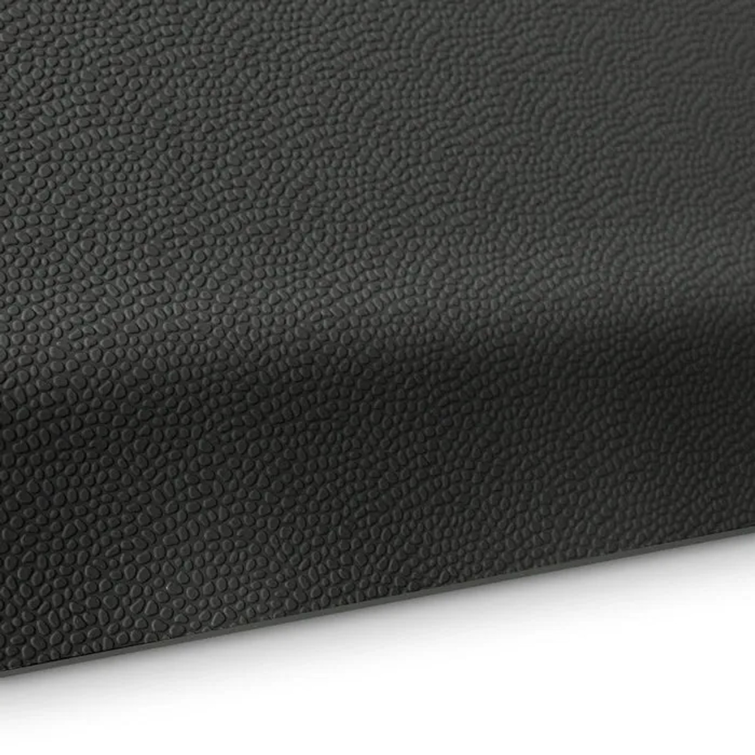 Schwarze KARAT Anti-Ermüdungsmatte Soft-Tritt, 120x50 cm, genoppte Oberfläche.