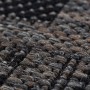 Detailaufnahme: Andiamo Outdoorteppich Utah in Taupe, robust und für Innen- und Außenbereich geeignet.