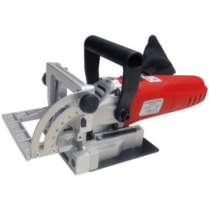 Holzmann Verbindungsfräse PJ100A 230V für Holzverbindungen, rot/silber.