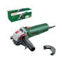 Bosch UniversalGrind 850-125 Winkelschleifer mit 850W, Schutzhaube und Originalverpackung.