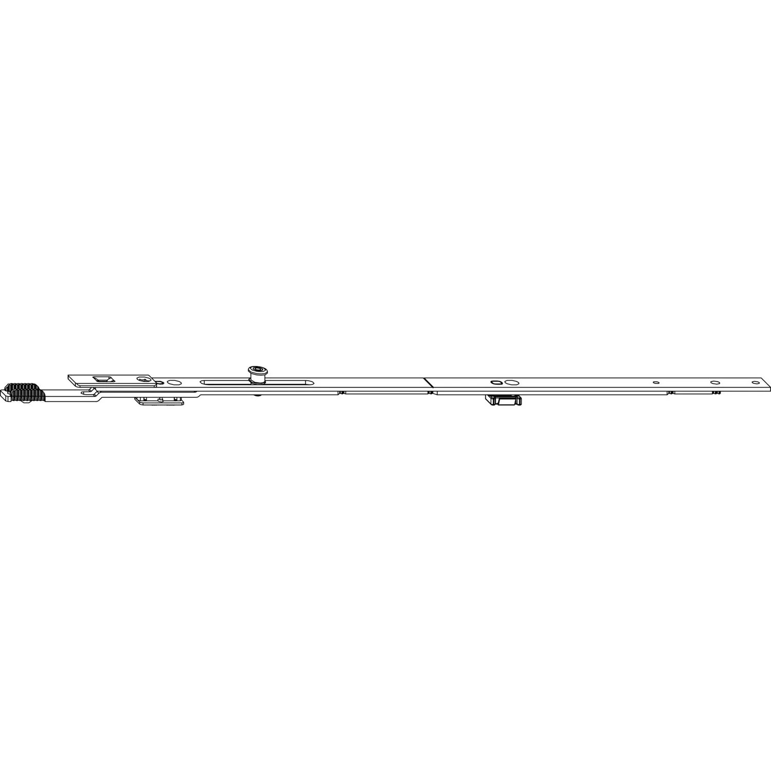 Maco Skb-Z Verlängerungsriegel 1 iS-Zapfen Länge 400mm Ablängbar 200mm 455612
