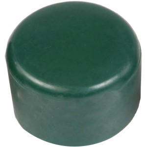 Grüne Floraworld Pfostenkappe, 4 cm, für Zäune und Sichtschutz.