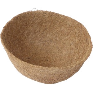 Proflora Kokoseinlage 25 cm für Blumenampeln mit Tropfschutz.