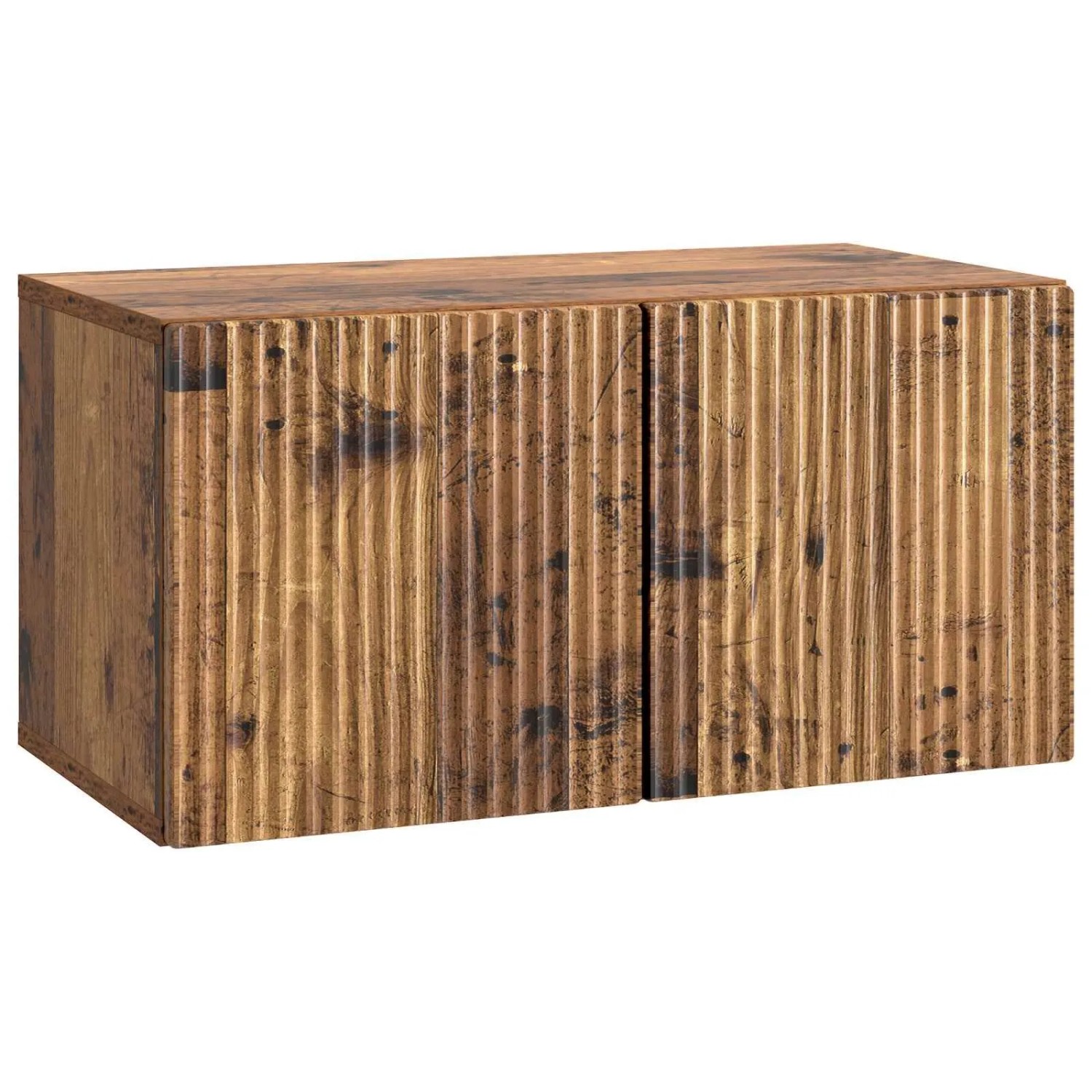 vidaXL Wandmontierter TV-Schrank Altholz 59,5 x 31 x 30 cm 898543