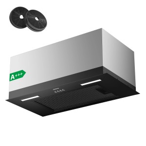 CIARRA Dunstabzugshaube A+++, 60cm, Unterbau, mit Aktivkohlefiltern. Ideal für die Küche.