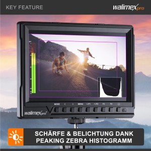 Walimex Pro Full Hd Monitor Director Iii Tragbar Bildschirm Video Fotostudio