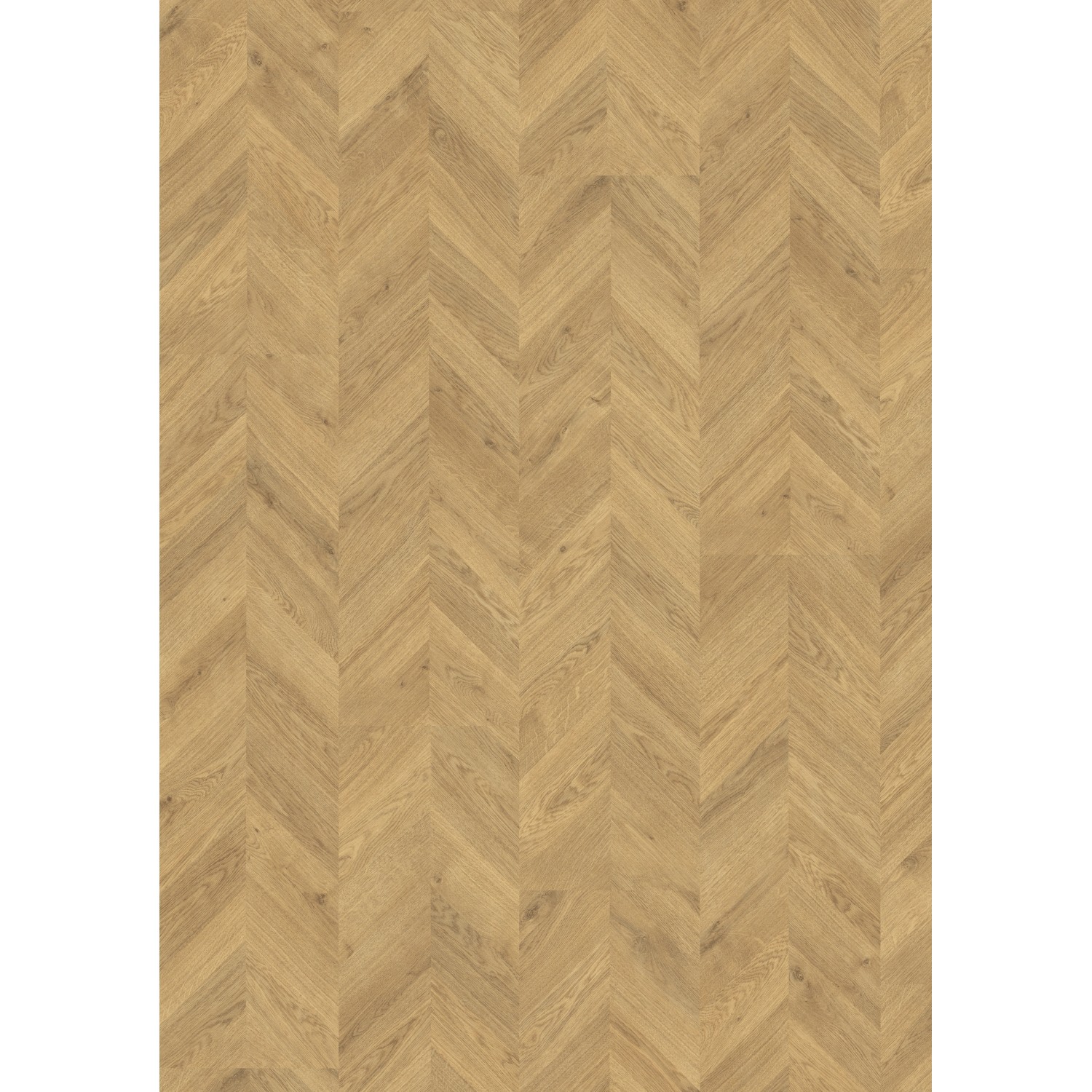 Egger Laminat NatureSense Eiche Weinburg im Fischgrätmuster, helle Holzoptik.