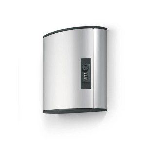 Silberner Durable Schlüsselkasten mit Zahlenschloss für 36 Schlüssel. Aufbewahrung & Ordnung.