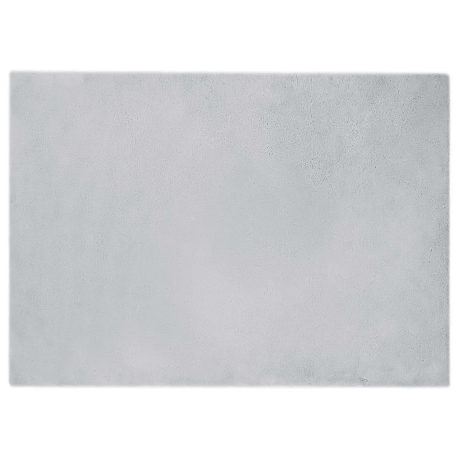 vidaXL Kunstfell Hasen Teppich Olite Grau 200 x 280 cm Polyester 42021683 günstig online kaufen