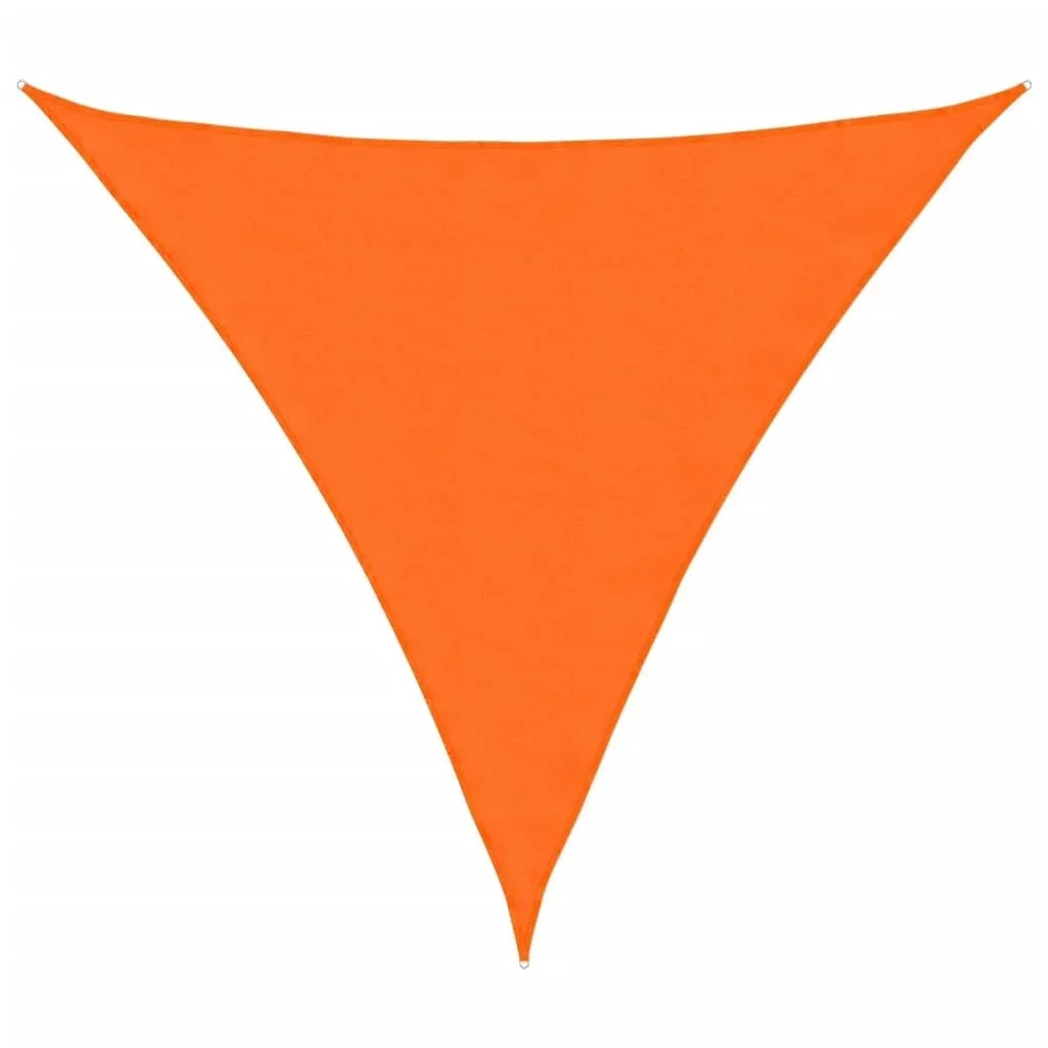 Furnicato Sonnensegel Oxford Gewebe Dreieckig 4x4x4 M Orange