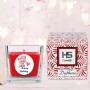 HS Candle Duftkerze Happy Birthday mit Katze im Glas und Geschenkverpackung.