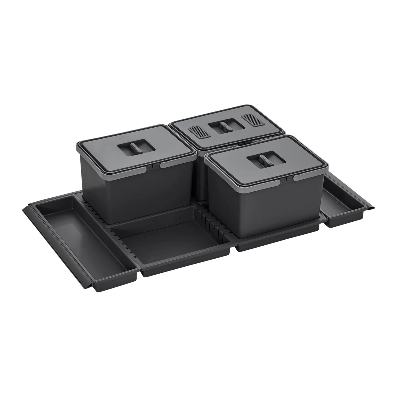 SOTECH Abfallsammler Mülleimer Metropolis 3x 12L Abfallsystem für Schublade günstig online kaufen