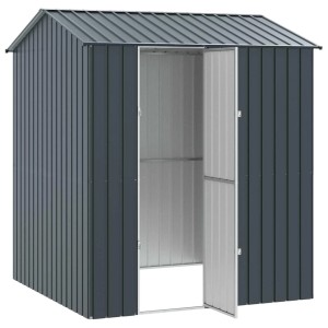 vidaXL Vogelkäfig Anthrazit 215 x 210 x 247 cm Verzinkter Stahl 3325151