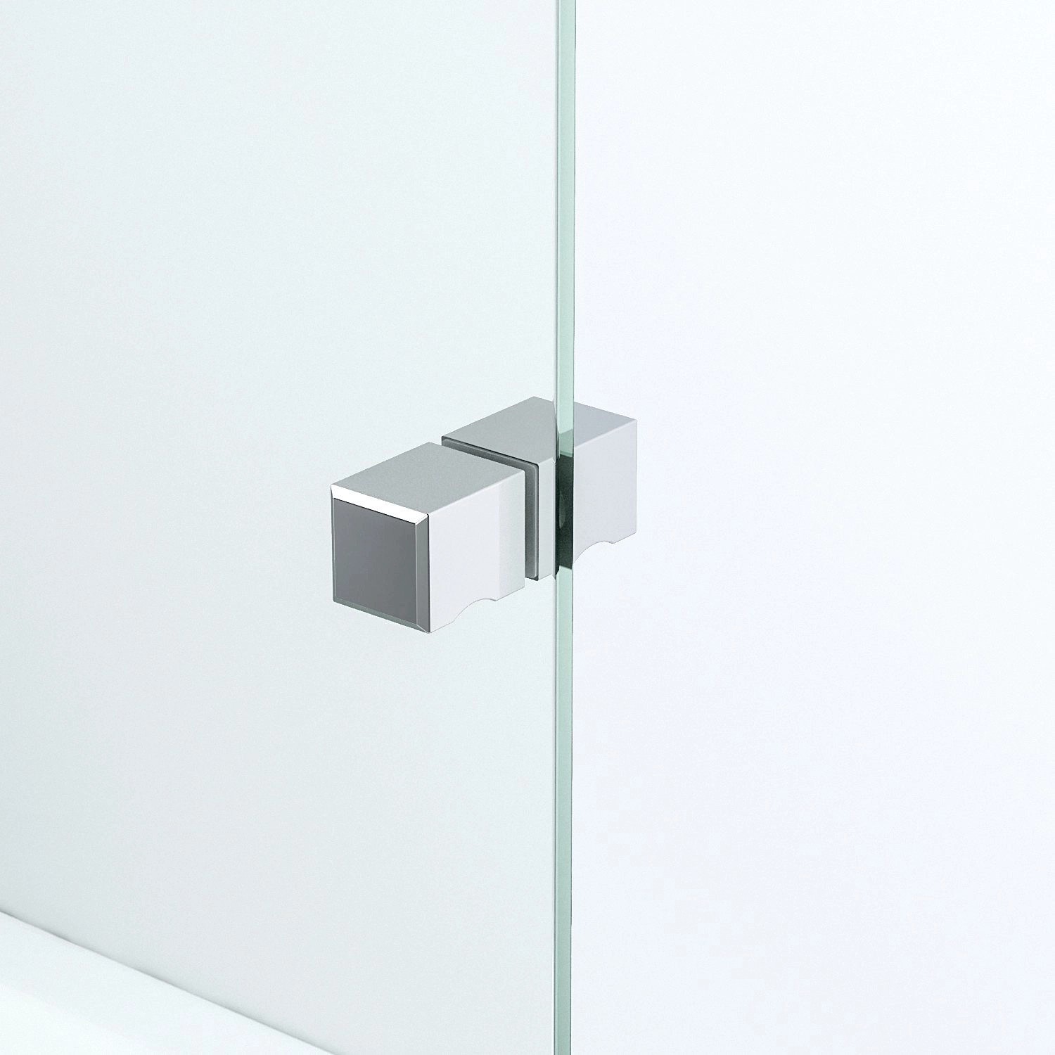 Aquabatos 110 x 150 cm Badewannenaufsatz Glas Duschwand mit Schiebetür Duschwand Duschabtrennung Duschtrennwand aus 6 mm Einscheiben-Sicherheitsglas_7