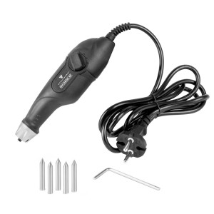 STAHLWERK Graviermaschine GM-3600 ST mit Gravurstift, 5 Spitzen und Justierwerkzeug.