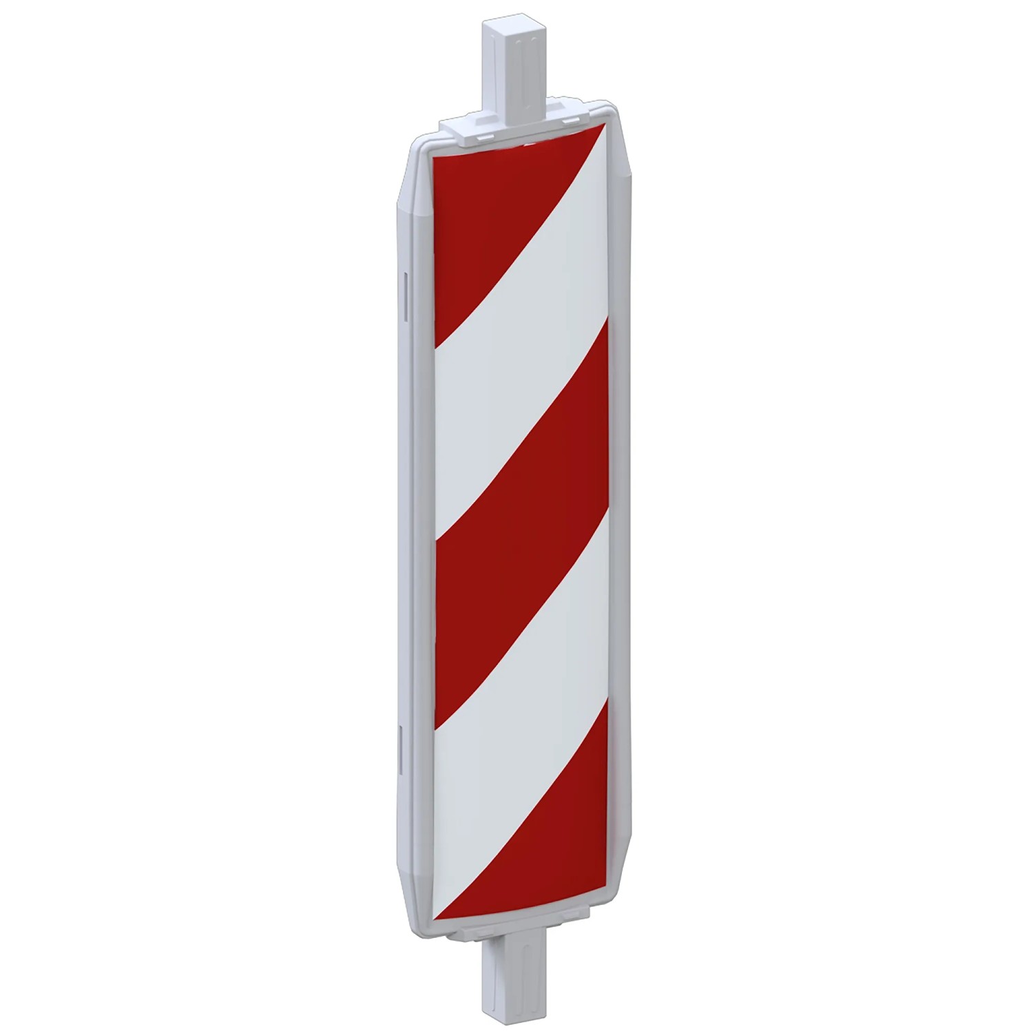 Schake Bake 60 W RA2/B Schraffiert Doppelseitig Rechts-/Linksweisend Weiß-Rot
