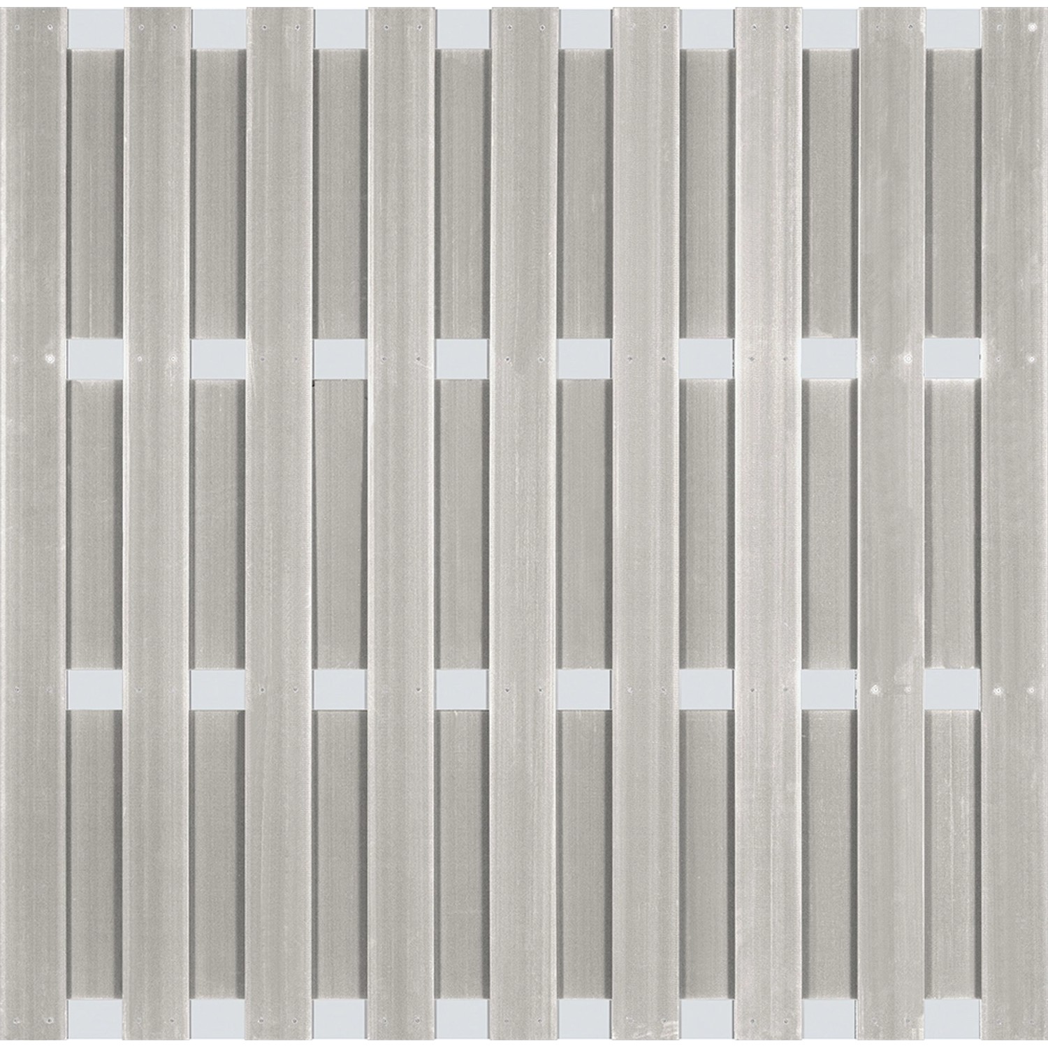 Elephant WPC Zaun Grace Line Grau 180 cm x 180 cm x 3,3 cm kaufen bei OBI