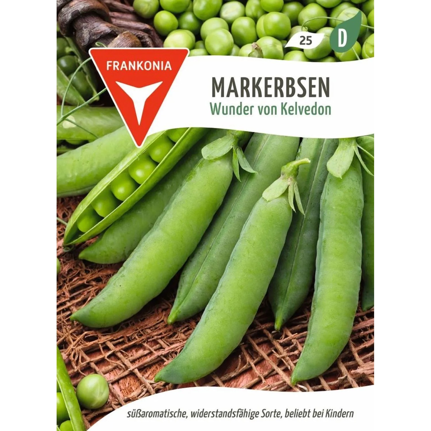 FRANKONIA Markerbse Wunder von Kelvedon