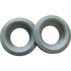 Erweiterungsset DN 70 für Garantia/4rain Herkules-Tank, zwei graue Dichtungen.