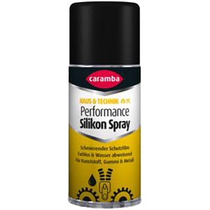 Caramba Performance Silikon Spray 100ml für Metall, Gummi und Kunststoff.