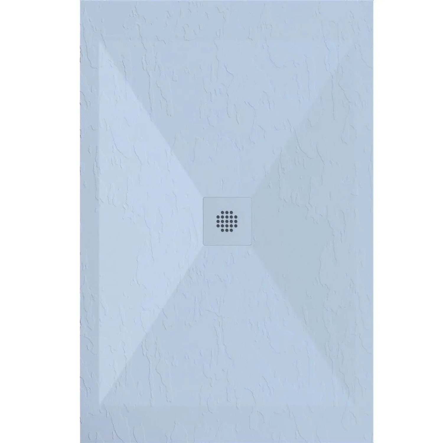 Mirlo Mineralguss Duschwanne Extra Flach Dexa  Grau 70x200cm