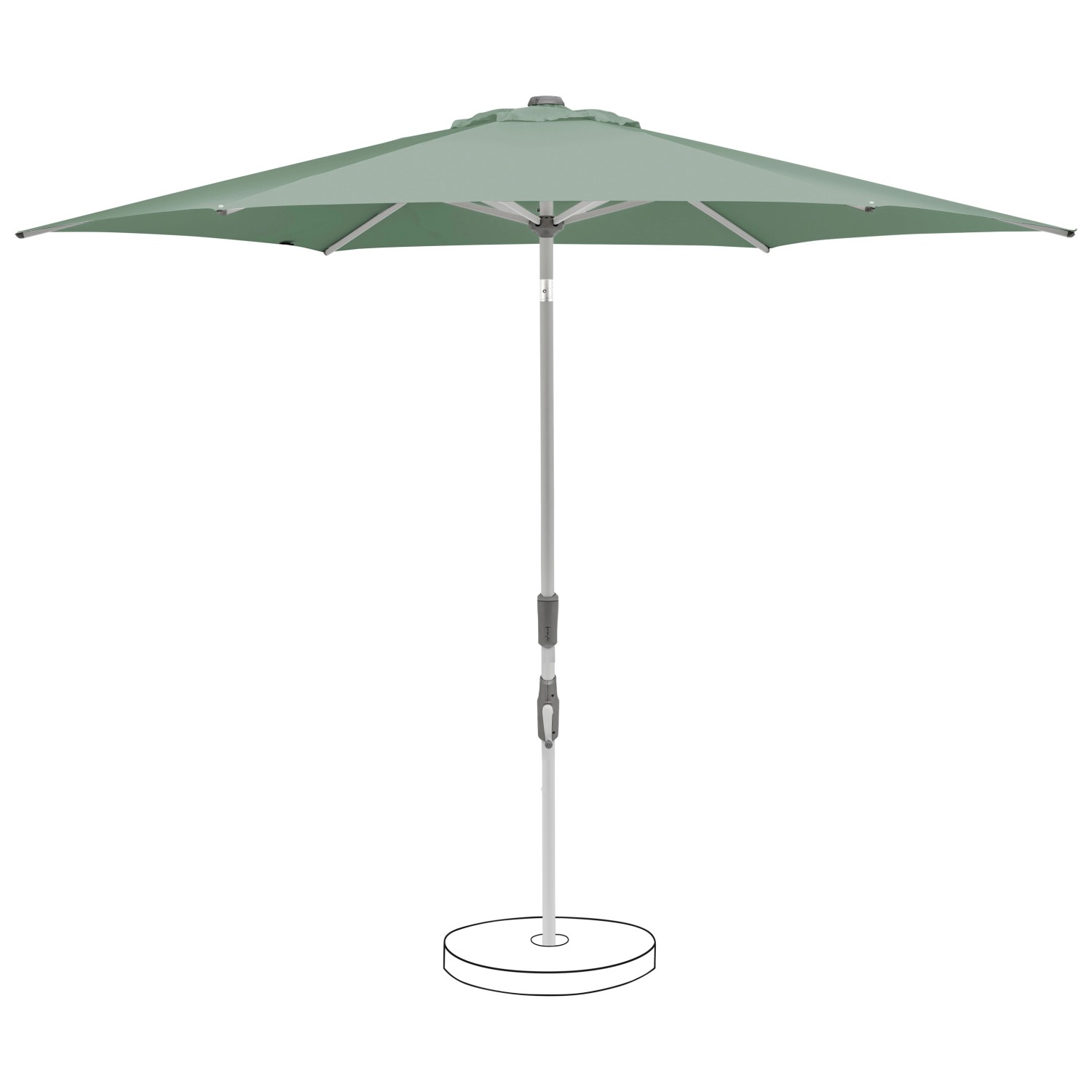 Suncomfort by Glatz Marktschirm Green mit Dreh- & Neigungsfunktion günstig online kaufen