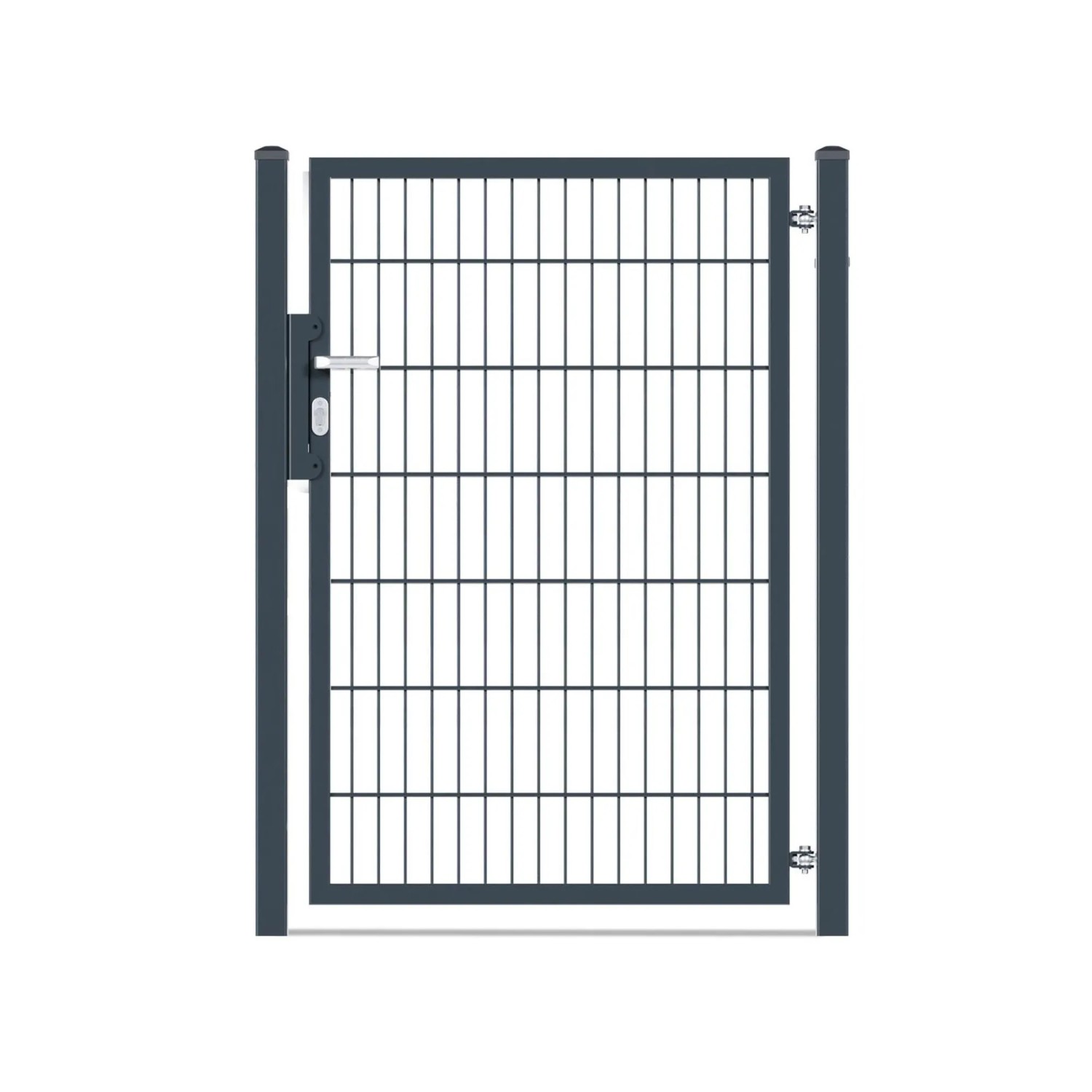 Deutsche Zauntechnik Gartentor Vario Basic DS 100 cm x 140 cm Anthrazit