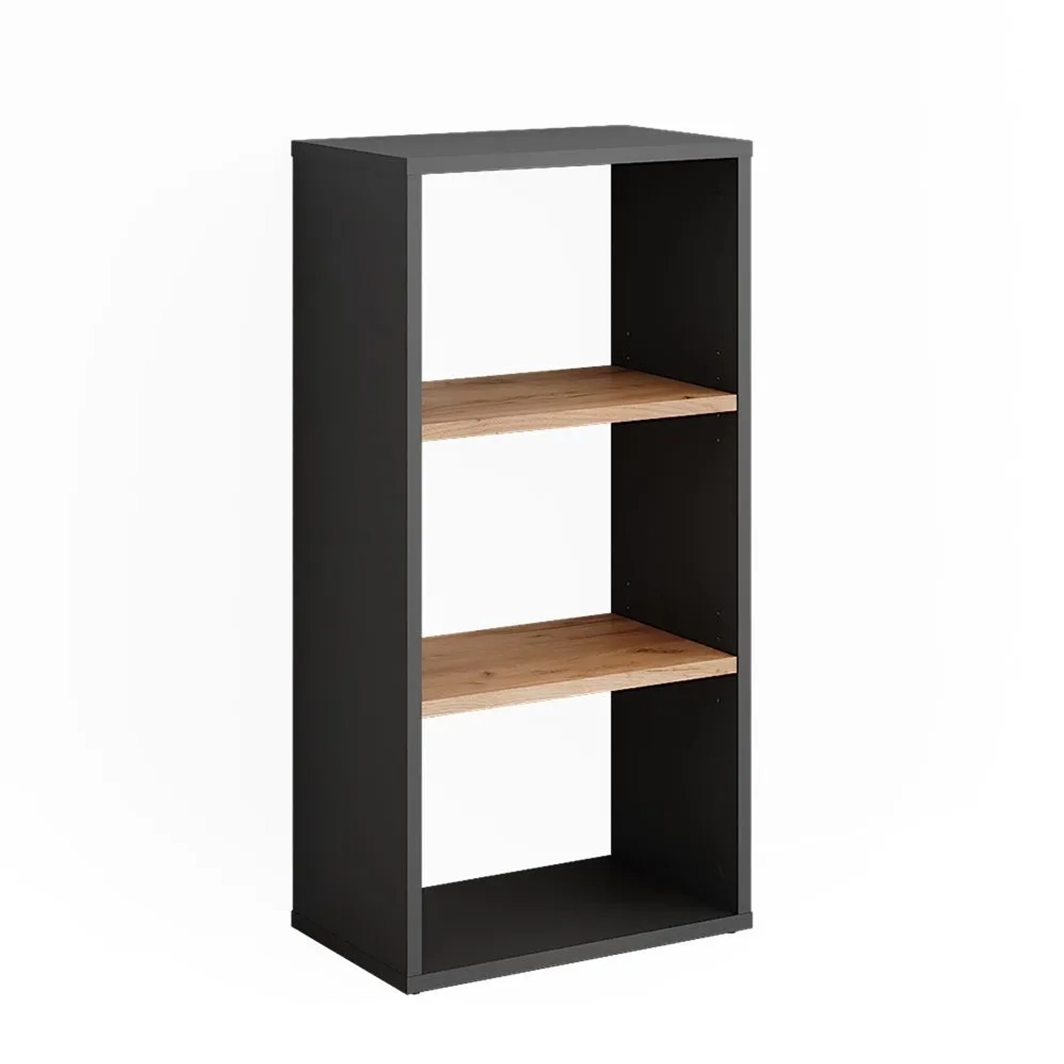 Vicco Standregal Orlando Anthrazit Goldkraft Eiche 40 x 80 Art Nr 54550