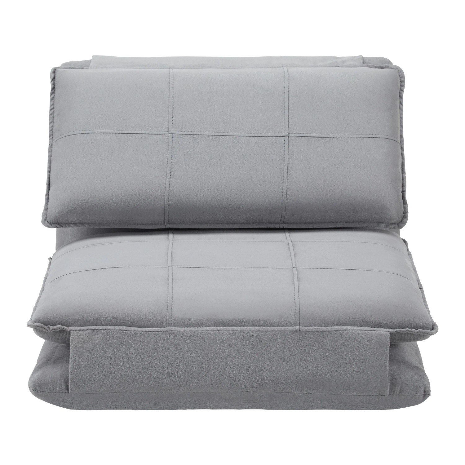 Bessagi Home Schlafsessel Eni Grau Webstoff