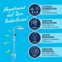 Grohe QuickFix Duschsystem Vitalio Joy 260 mit Kopf- und Handbrause, Wandmontage.
