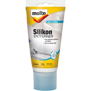 Tube Molto Silikon-Entferner, 125 ml, zum Entfernen von Silikonresten im Bad und Küche.