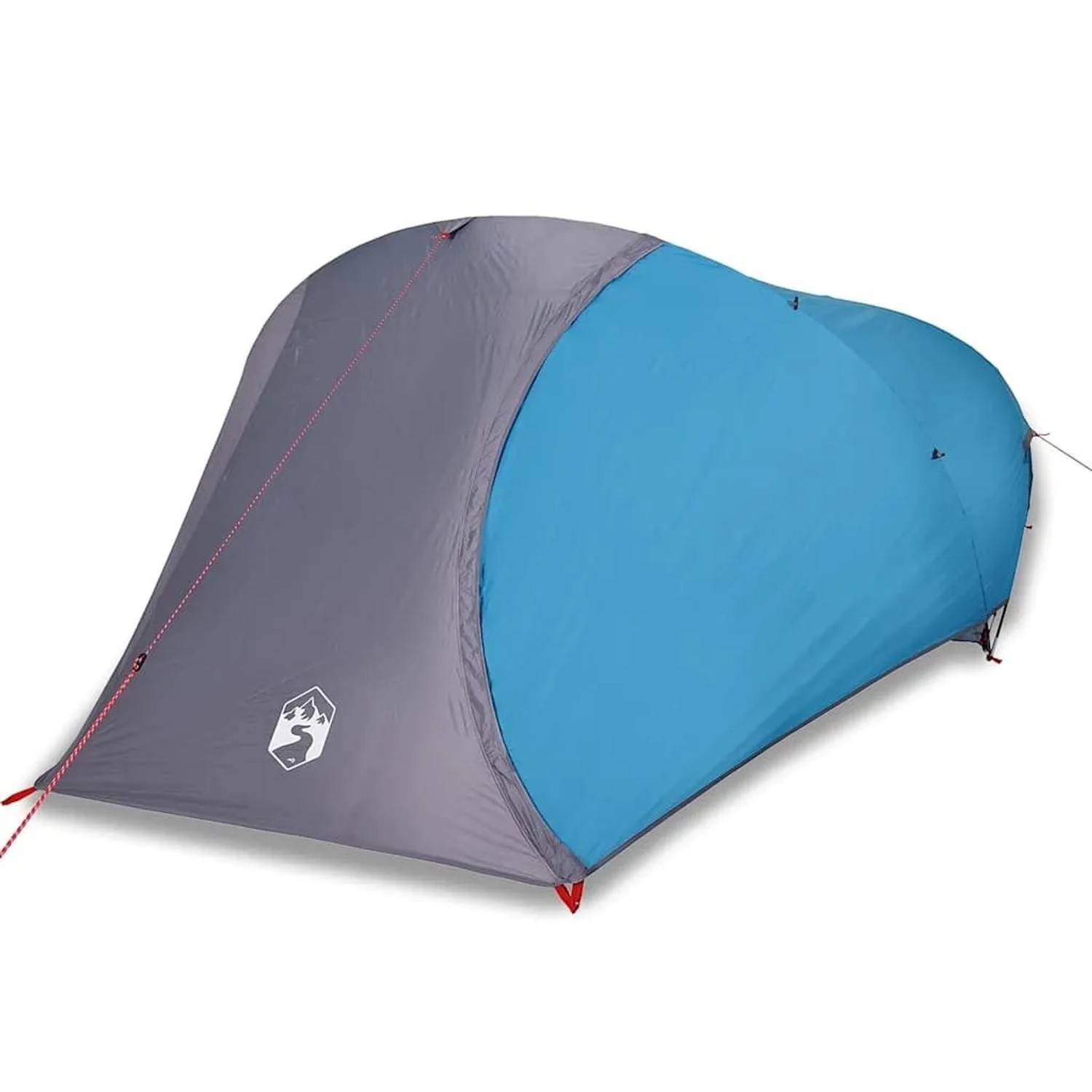 Furnicato Campingzelt Kuppelzelt Blau 278 X 215 X 110 126 Cm
