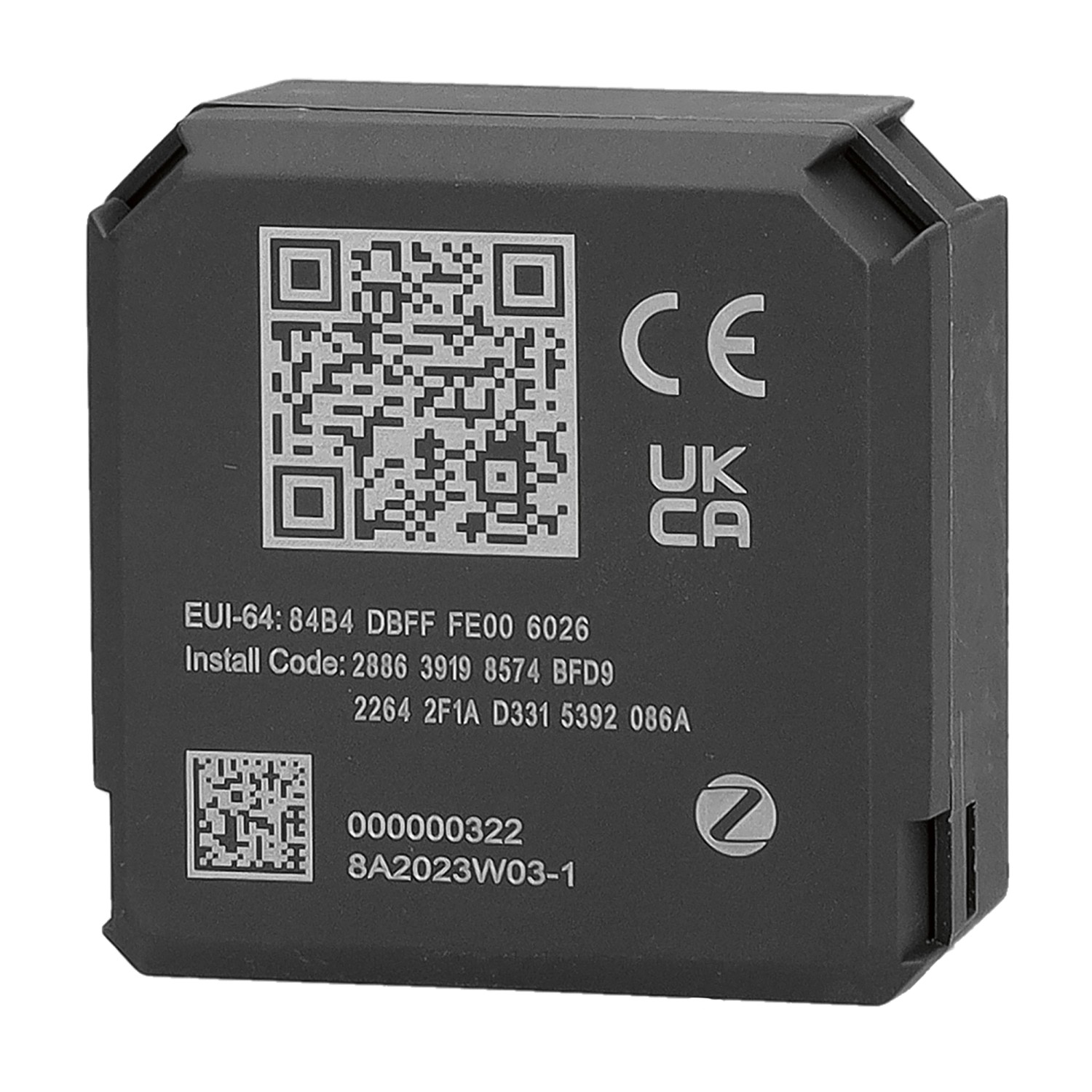 Schneider Electric Wiser Schaltaktor, Unterputz, dunkelgrau, für Hausautomation.