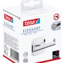 Verpackung des Tesa Doppelhaken Elegaant Chrom Handtuchhalters. Rostfrei, einfache Montage ohne Bohren.