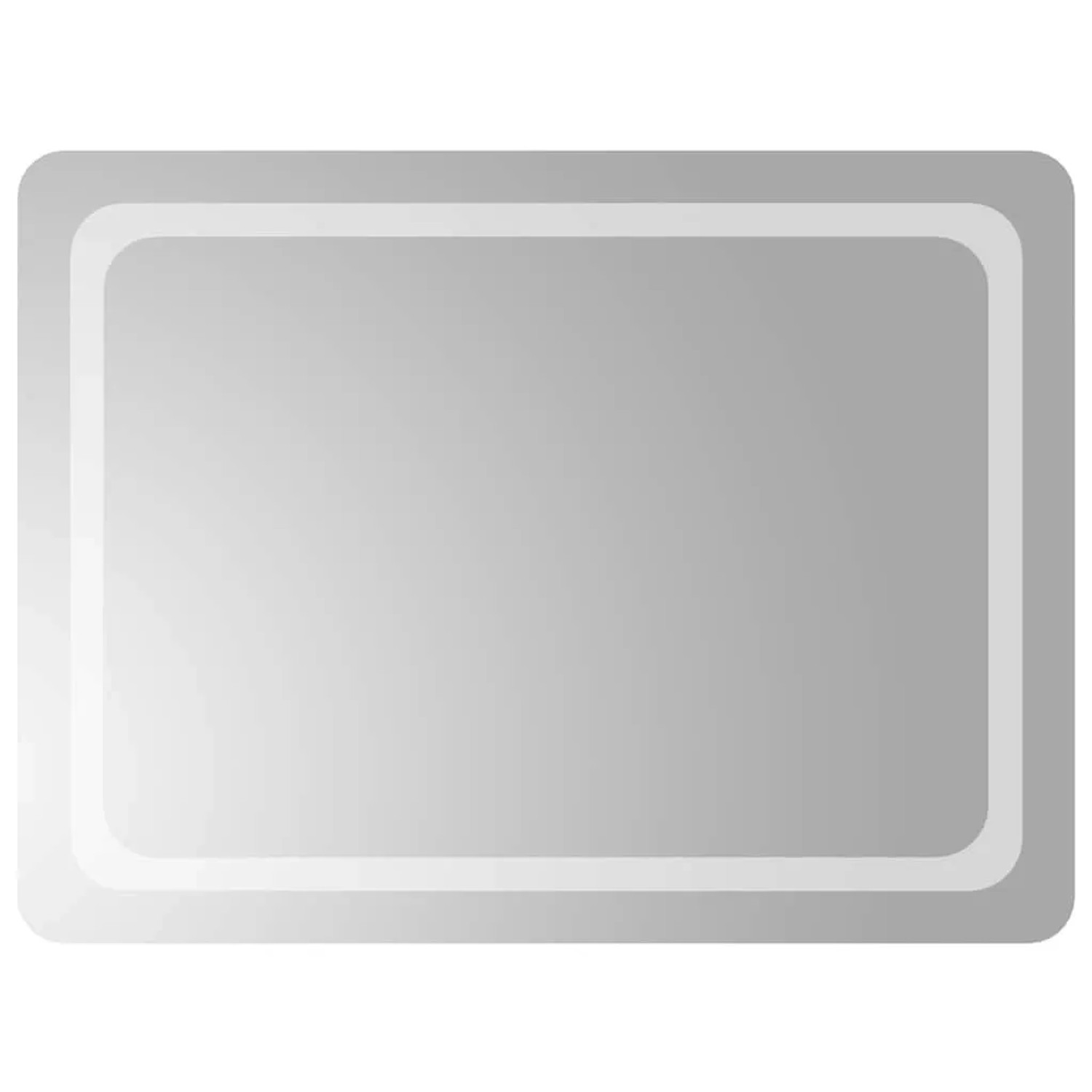 vidaXL LED-Badspiegel 80x60 cm 151787