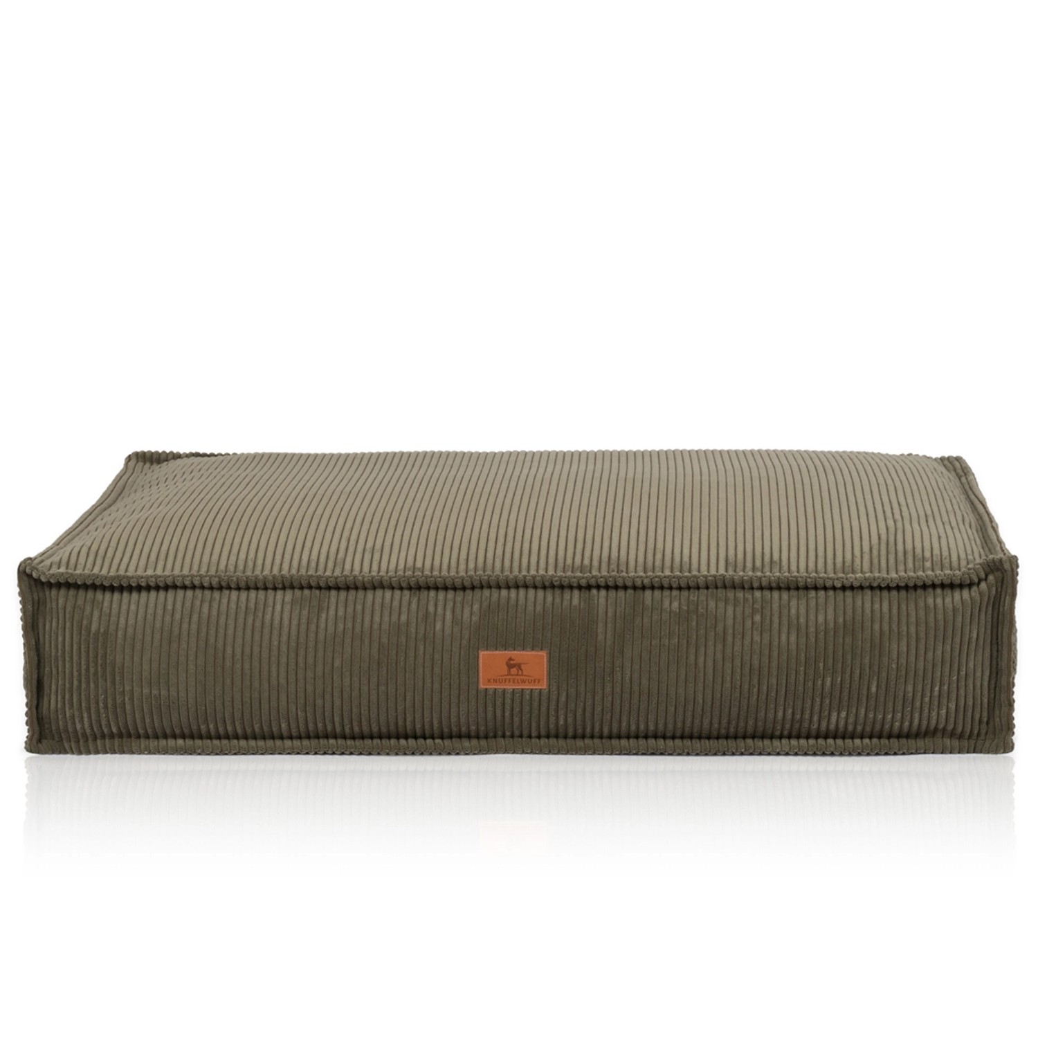 Knuffelwuff Hundekissen Lesedi Cord 120x80cm Khaki günstig online kaufen